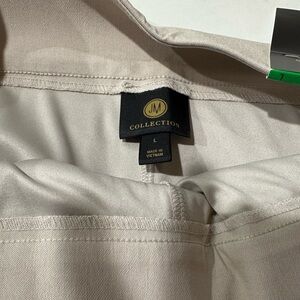 JM Collection Beige Blouse